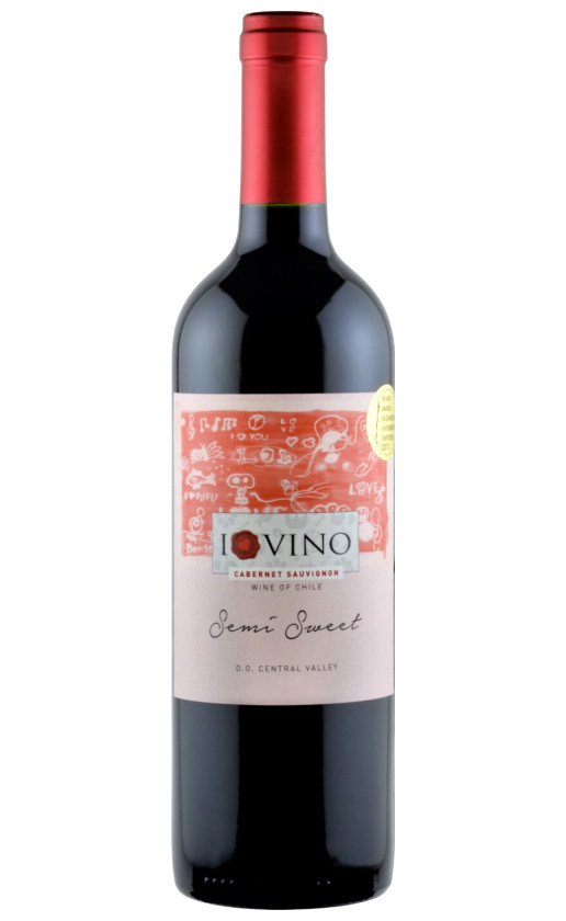 I Love Vino Cabernet Sauvignon Semi Sweet Central Valley