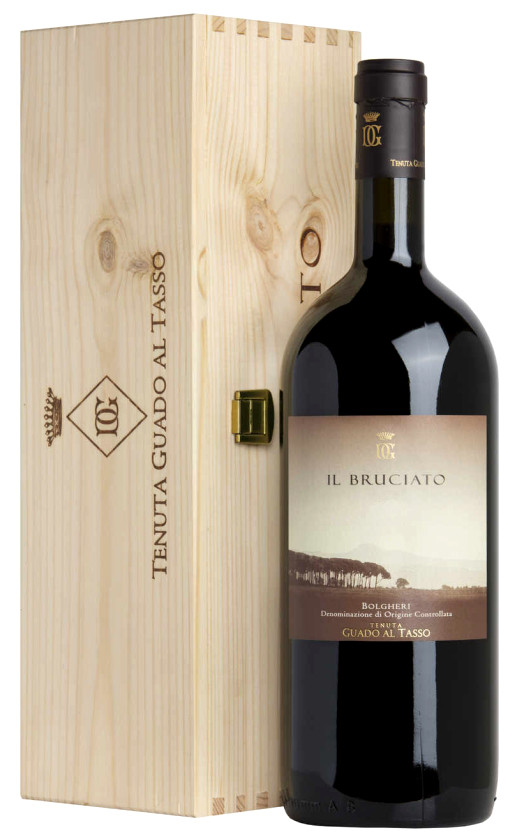 Il Bruciato Bolgheri 2019 wooden box