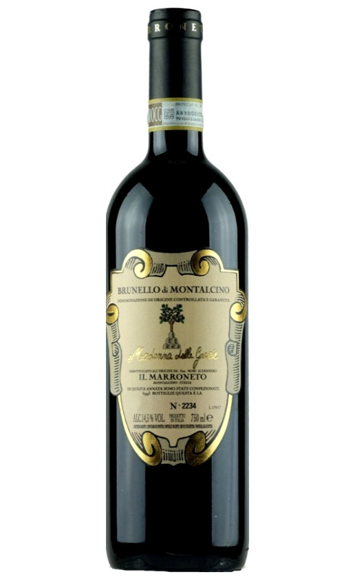 Il Marroneto Madonna delle Grazie Brunello di Montalcino 2016