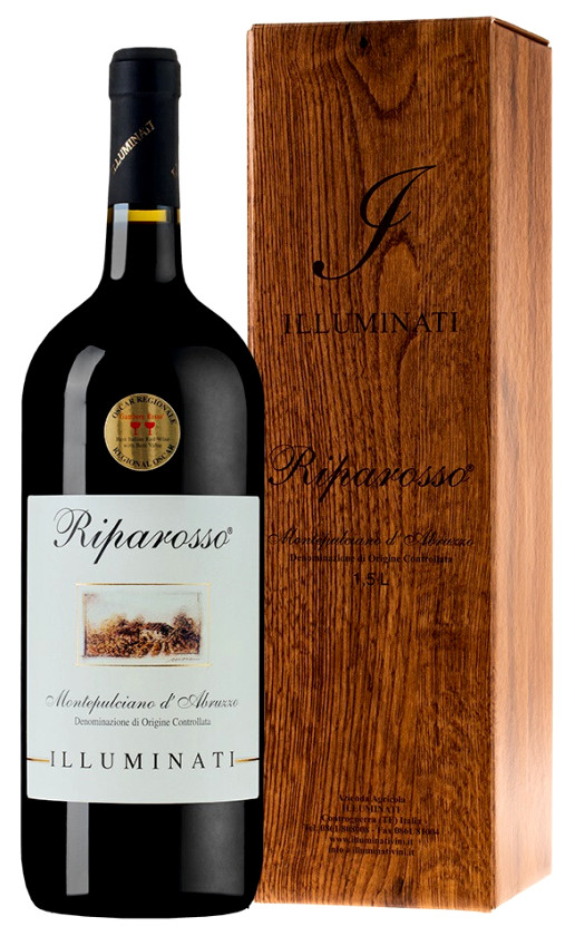 Illuminati Montepulciano d'Abruzzo Riparosso 2018 gift box