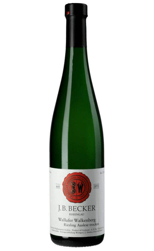 J. B. Becker Riesling Auslese Wallufer Walkenberg 2006