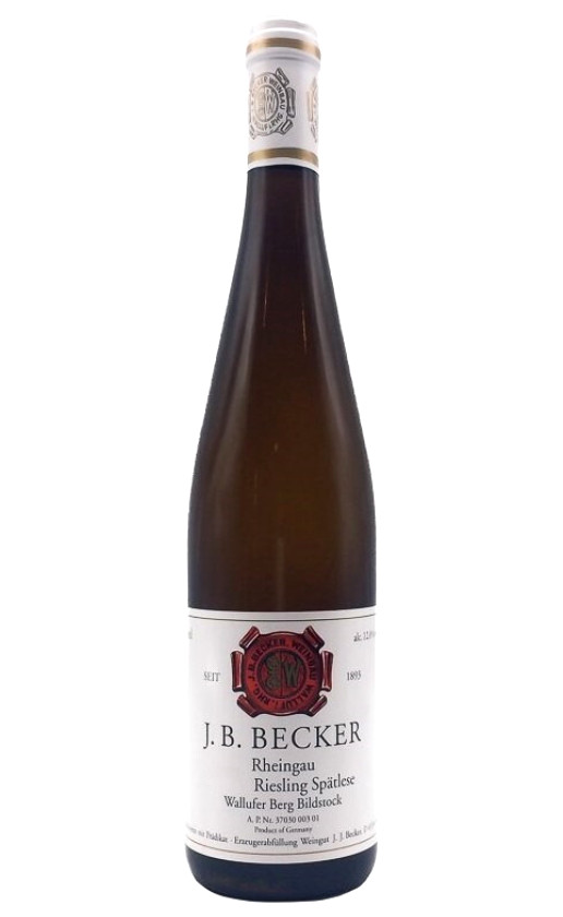 J. B. Becker Riesling Spatlese Wallufer Berg Bildstock 1990