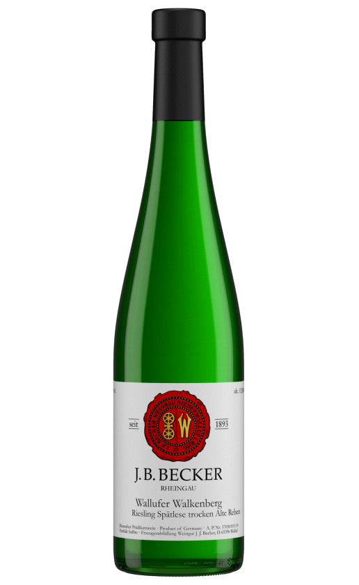 J. B. Becker Wallufer Walkenberg Riesling Spatlese Alte Reben 2017