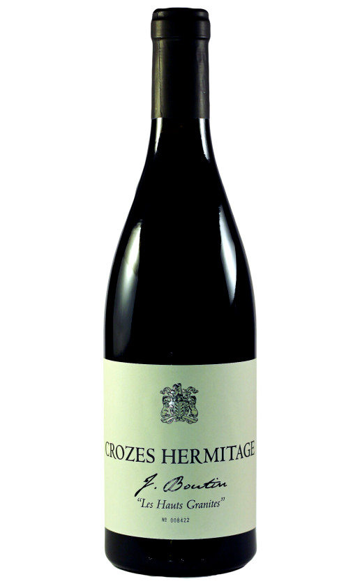 J. Boutin Crozes Hermitage Les Hauts Granites