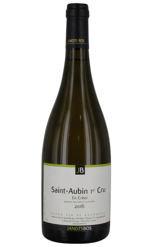 JanotsBos Saint-Aubin 1-er Cru En Creot 2016