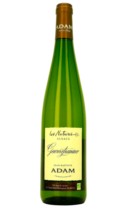 Jean-Baptiste Adam Les Natures Gewurztraminer Alsace 2016