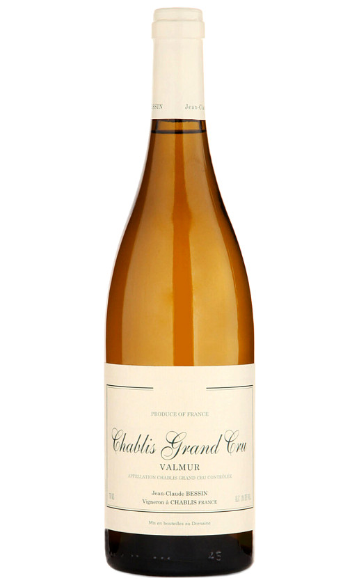 Jean-Claude Bessin Chablis Grand Cru Valmur 2018