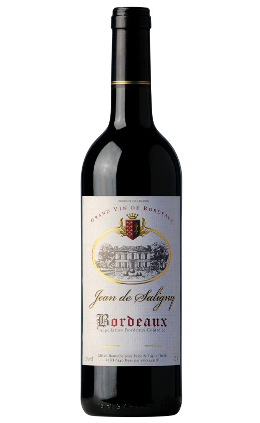 Jean de Saligny Bordeaux Rouge