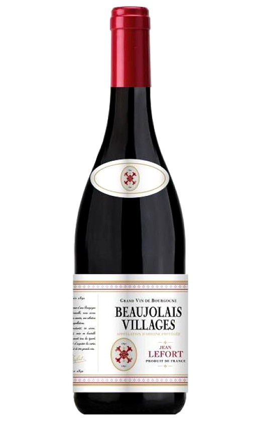 Jean Lefort Beaujolais Village 2019