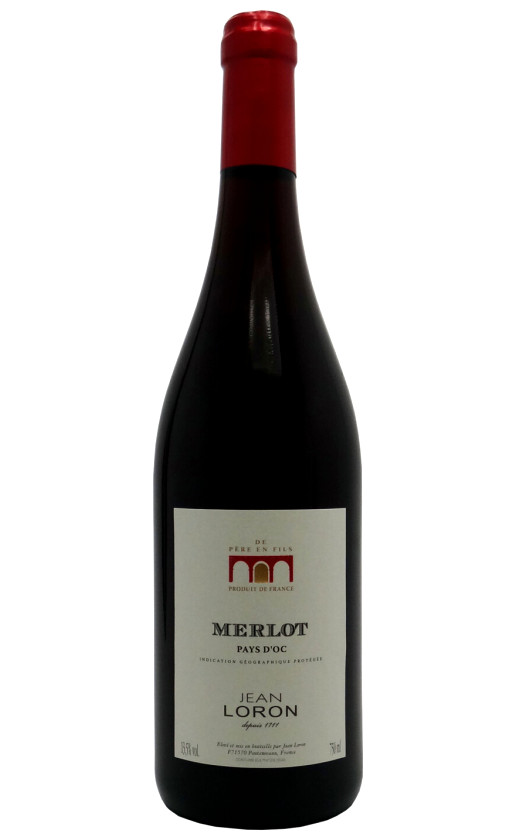 Jean Loron Merlot Pays d'Oc