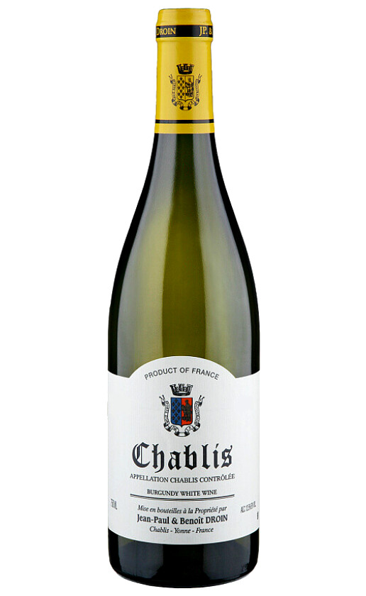 Jean-Paul Benoit Droin Chablis 2020