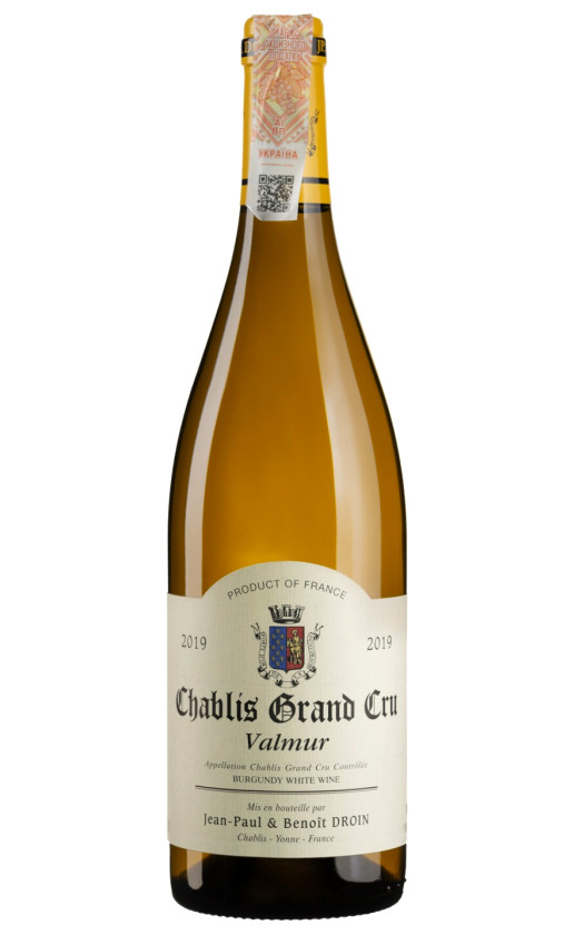 Jean-Paul Benoit Droin Valmur Chablis Grand Cru 2019