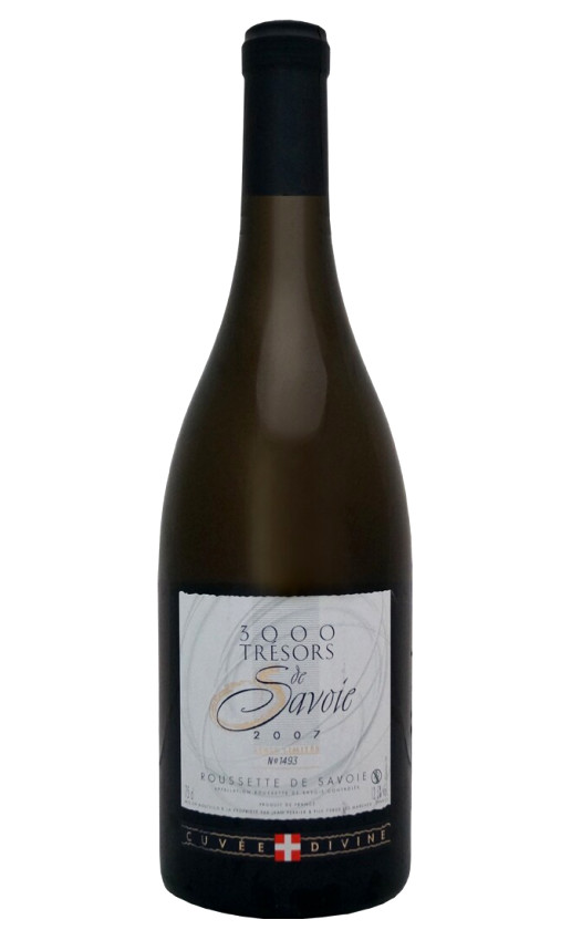 Jean Perrier et Fils 3000 Tresors de Savoie Cuvee Divine Roussette de Savoie 2007