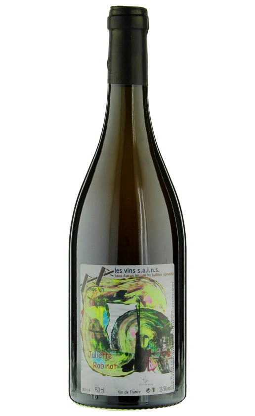 Jean-Pierre Robinot Les Vignes de l'Ange Vin Juliette Robinot 2014