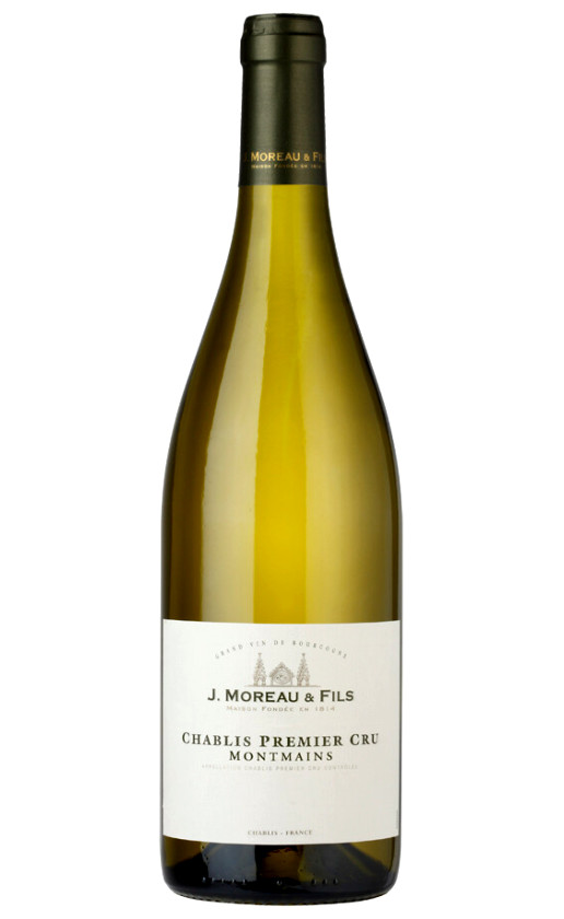 J.Moreau Fils Chablis 1er Cru Montmains 2017