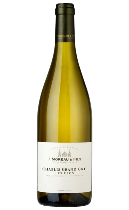 J.Moreau Fils Chablis Grand Cru Les Clos 2016