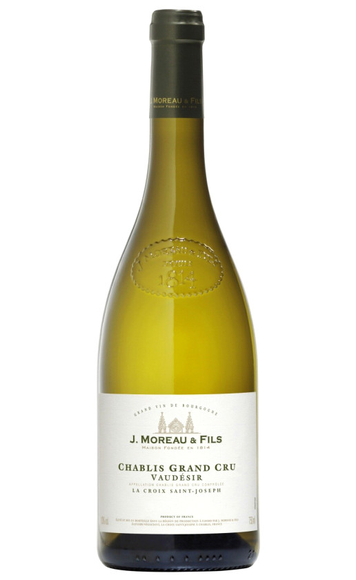 J.Moreau Fils Chablis Grand Cru Vaudesir 2009