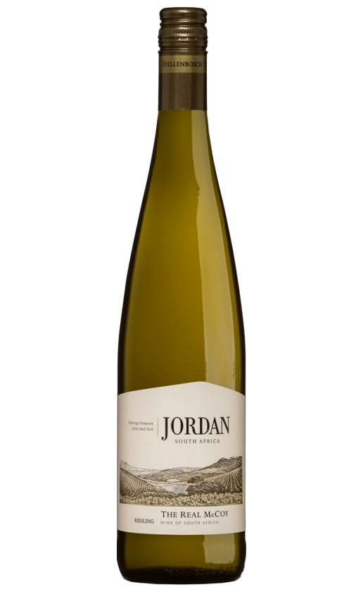 Jordan The Real McCoy Riesling Western Cape 2018