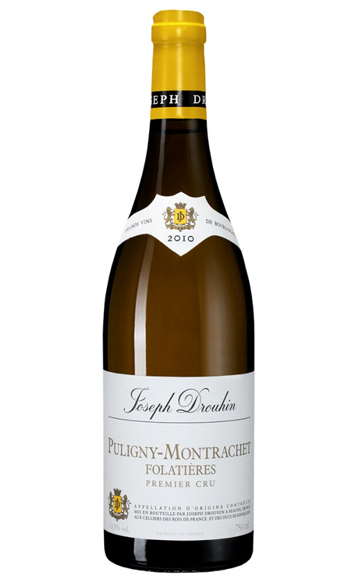 Joseph Drouhin Puligny-Montrachet Premier Cru Folatieres 2010