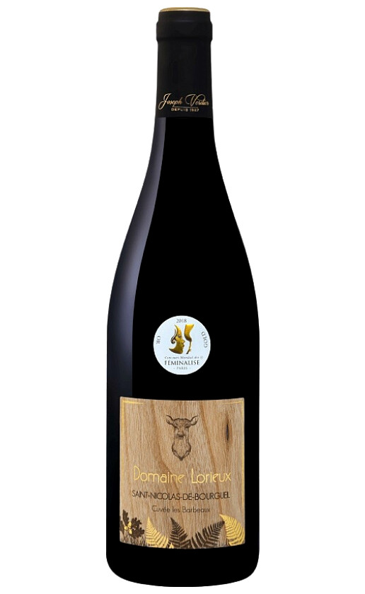 Joseph Verdier Domaine Lorieux Saint-Nicolas-de-Bourgueil 2017