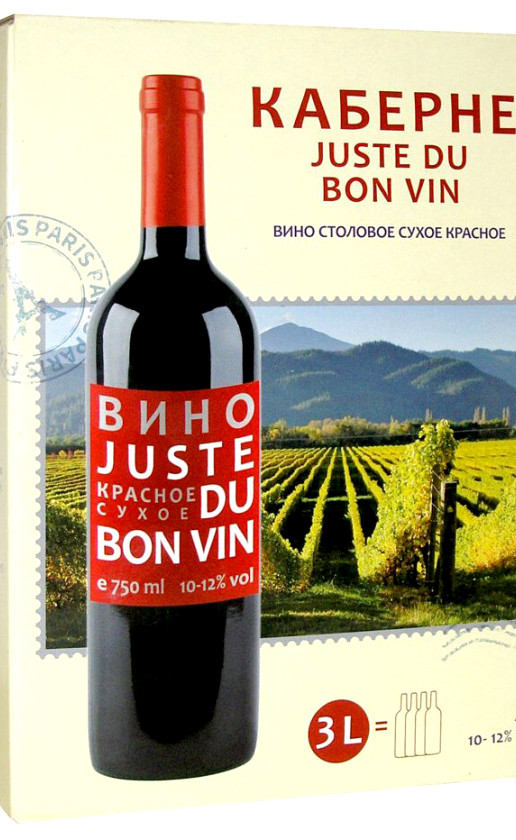 Juste Du Bon Vin Cabernet bag-in-box