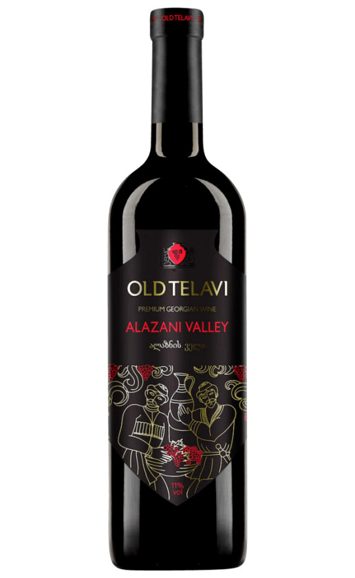 Kakhuri Old Telavi Alazani Valley Red Semi-Sweet