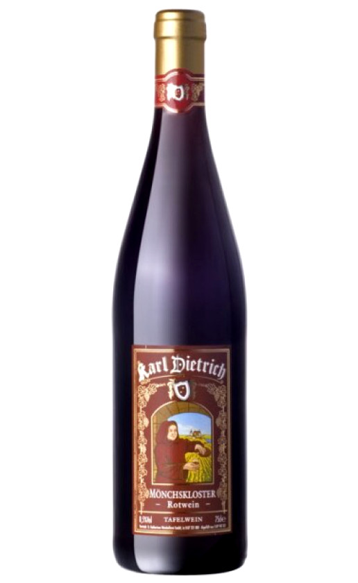 Karl Dietrich Monchskloster Rotwein