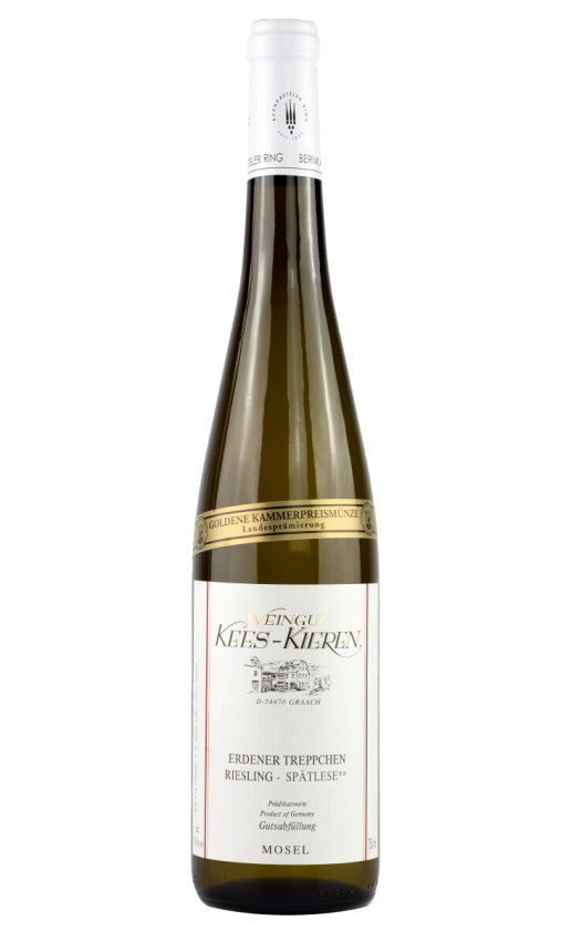 Kees-Kieren Erdener Treppchen Riesling Spatlese 2018