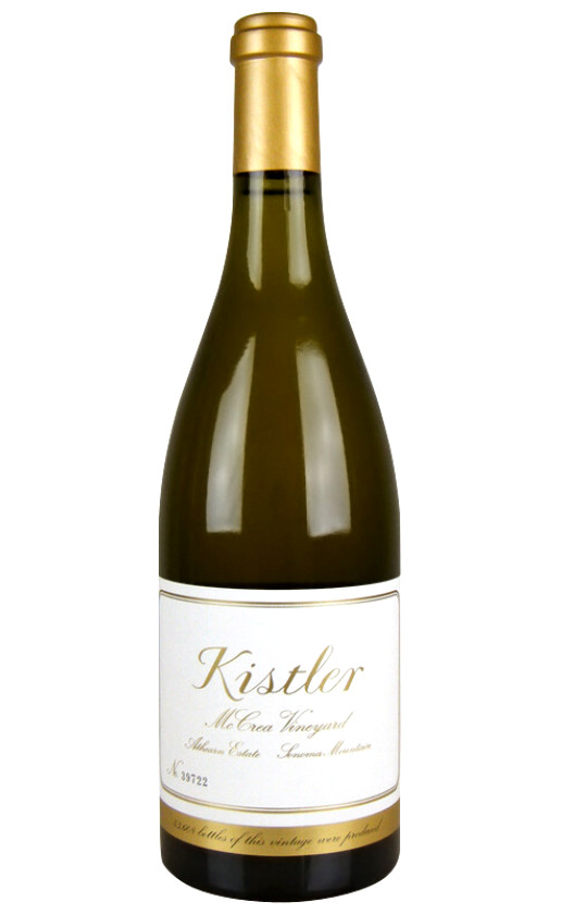 Kistler McCrea Vineyard Chardonnay Sonoma Mountain 2015