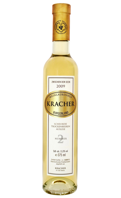 Kracher TBA №2 Scheurebe Zwischen den Seen 2009