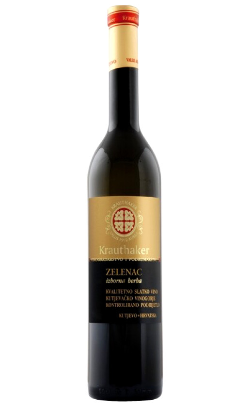Krauthaker Zelenac Kutjevo 2008