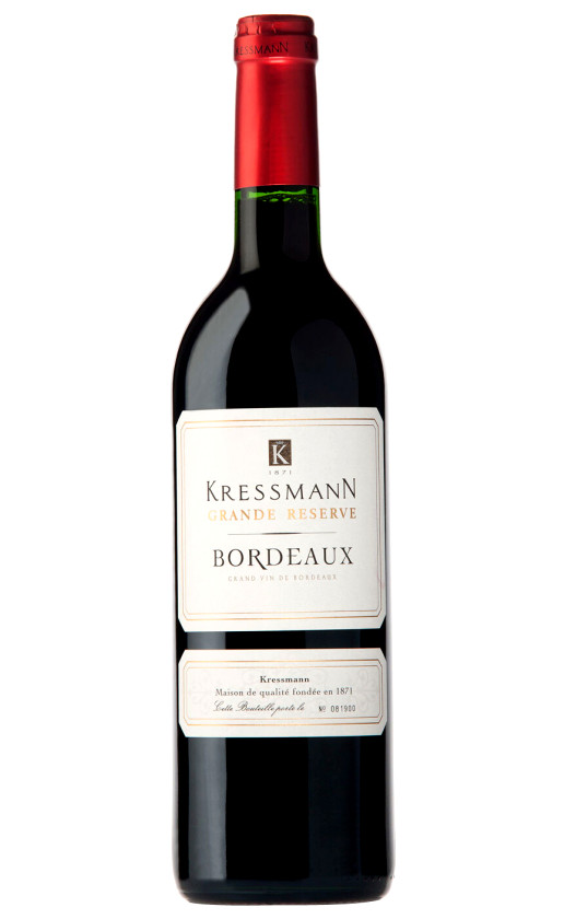 Kressmann Grande Reserve Bordeaux Rouge 2010