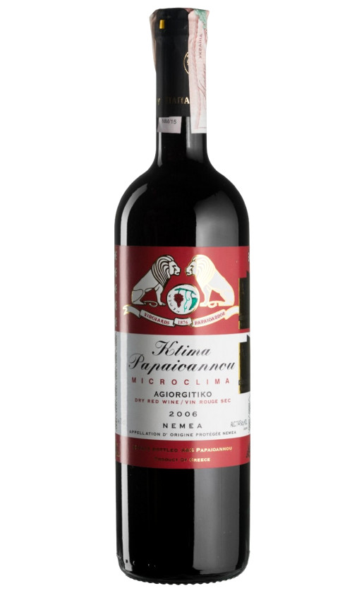 Ktima Papaioannou Microclima Nemea 2006