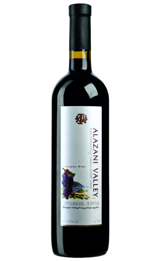 KTW Alazani Valley Red Semi-Sweet