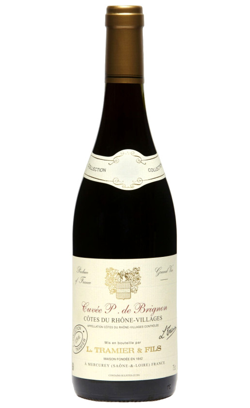 L. Tramier Fils Cuvee P. de Brignon Cotes du Rhone-Villages