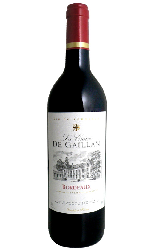 La Croix de Gaillan Rouge Sec Bordeaux АОC