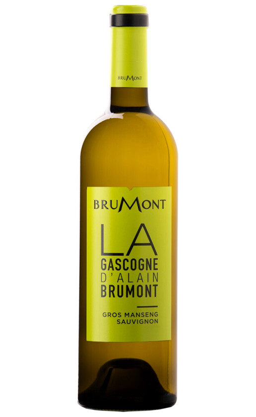 La Gascogne d'Alain Brumont Gros Manseng-Sauvignon Blanc Cotes de Gascogne 2019