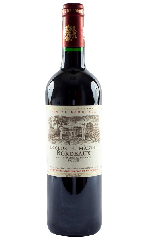 La Guyennoise Le Clos du Manoir Bordeaux Rouge