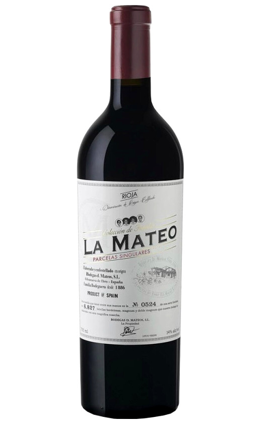 La Mateo Coleccion de Familia Parcelas Singulares Rioja 2015