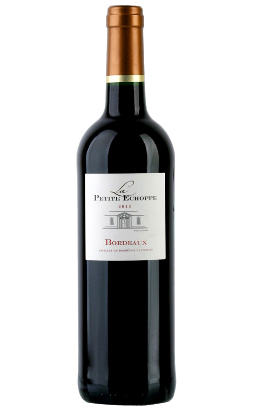 La Petite Echoppe Rouge Bordeaux 2012