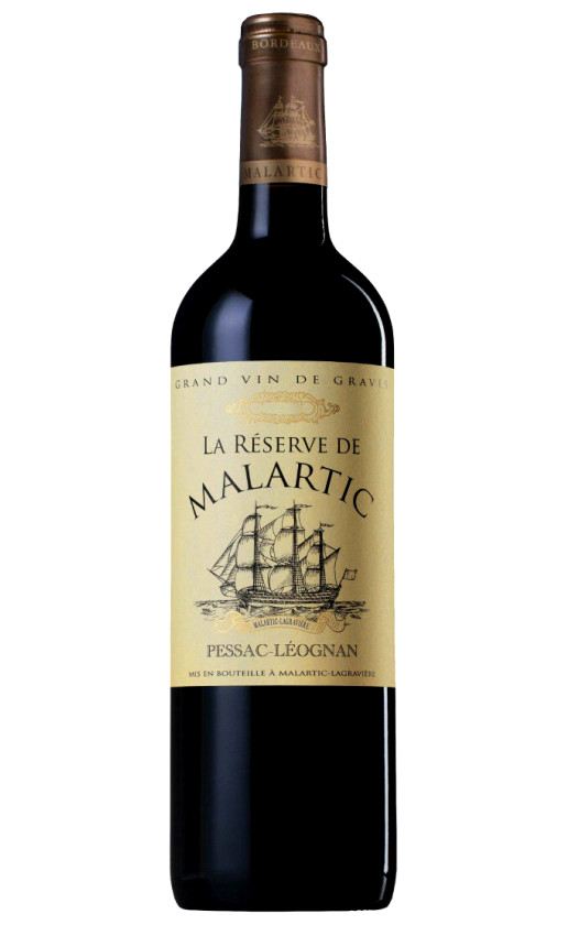 La Reserve de Malartic Red Pessac-Leognan 2009