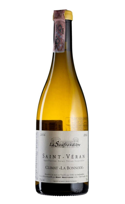 La Soufrandiere Saint-Veran Climat La Bonnode 2016