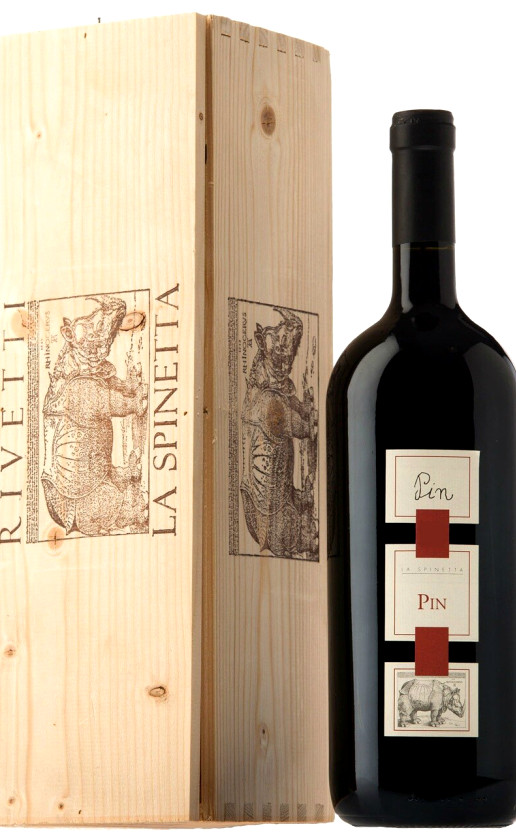 La Spinetta Pin Monferrato Rosso 2006 wooden box