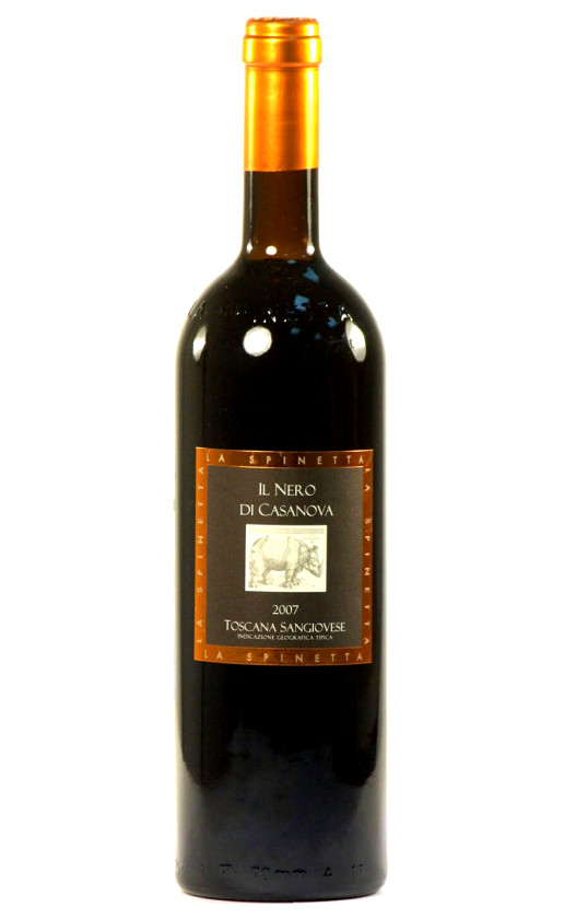 La Spinetta Sangiovese Il Nero Di Casanova Toscana 2007