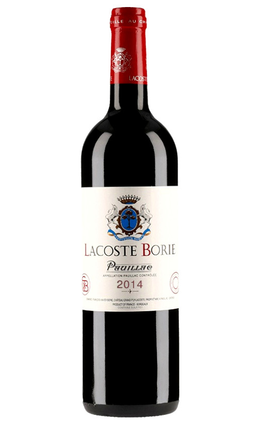Lacoste-Borie 2014
