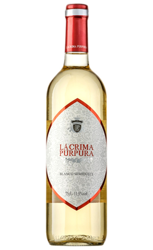 Lacrima Purpura Blanco Semidulce Utiel-Requena