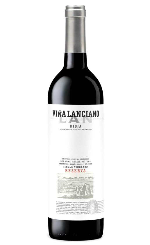 LAN Vina Lanciano Reserva Rioja 2012