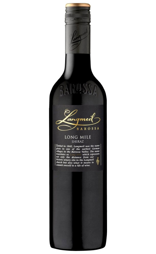 Langmeil Long Mile Shiraz 2019