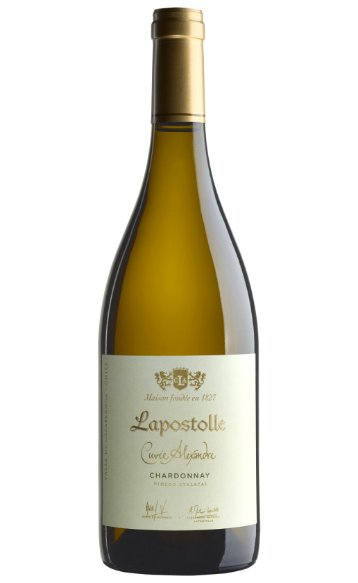 Lapostolle Cuvee Alexandre Chardonnay 2015