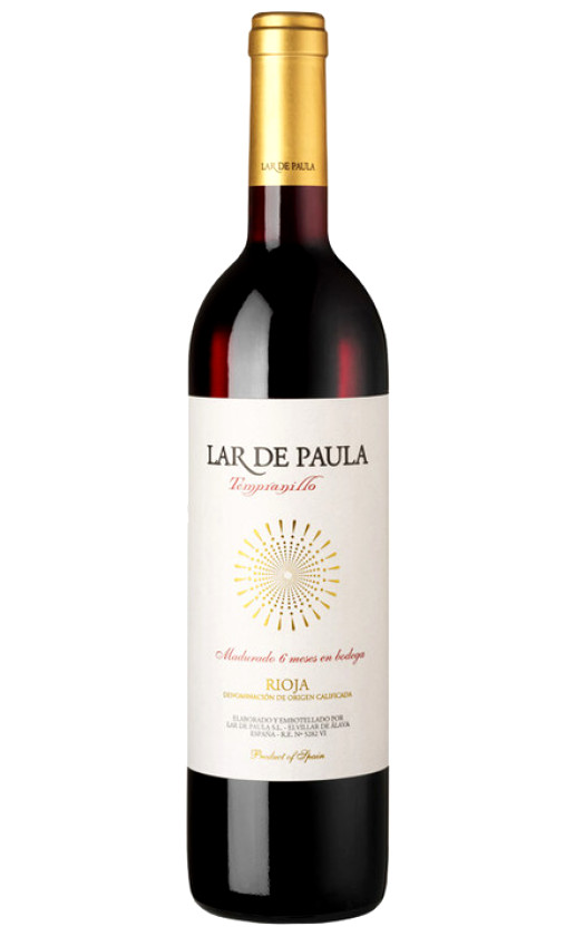 Lar de Paula Tempranillo 2018